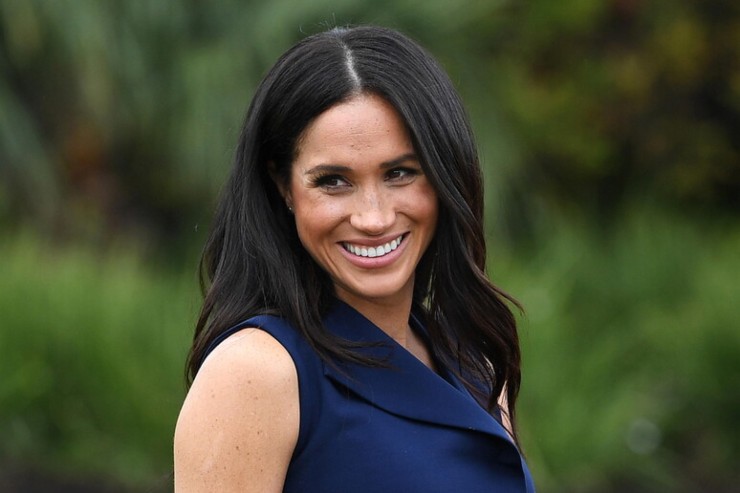 Meghan in ospedale durante l'annuncio di Kate