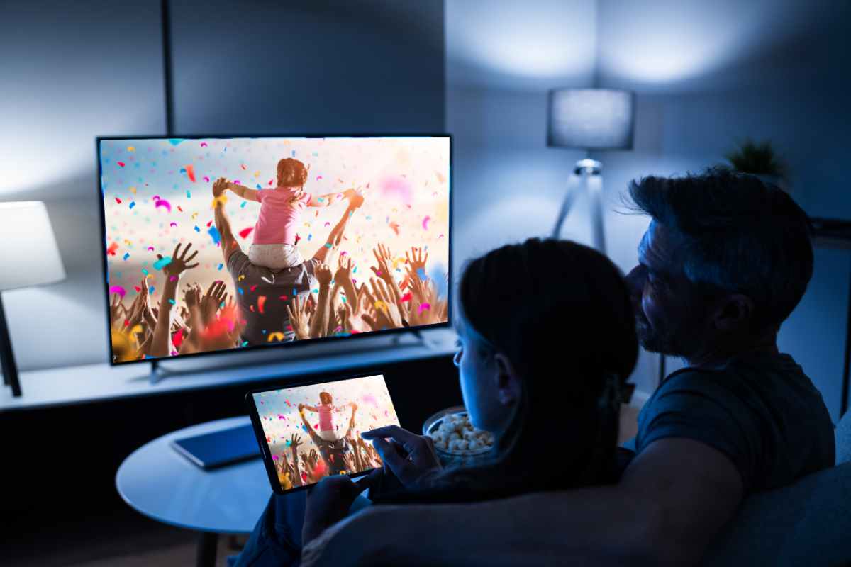 condividere lo schermo della tv sul pc